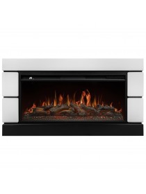 Каминокомплект: Очаг Royal Thermo Aurora RTFP/P-AR40LS, портал Moderno 42/40/36, белый