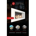 Биокамин Elliot 900 белый со стемалитом (Zefire) Биокамин Elliot 900 белый со стемалитом (Zefire)