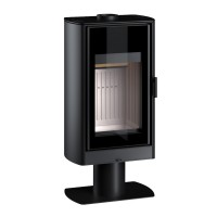 Печь-камин Hajduk RECTAN F1 прямой