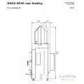Каминная топка Hoxter HAKA 89/45a Каминная топка Hoxter HAKA 89/45a