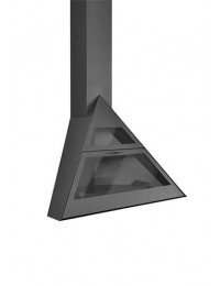 Подвесной угловой камин LOFT - 15 