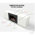 Тумба с биокамином Firelight BFP/P-1400L белая Тумба с биокамином Firelight BFP/P-1400L белая