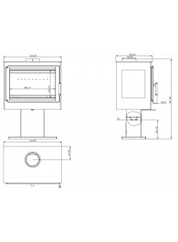 Печь Nordflam Ragusa