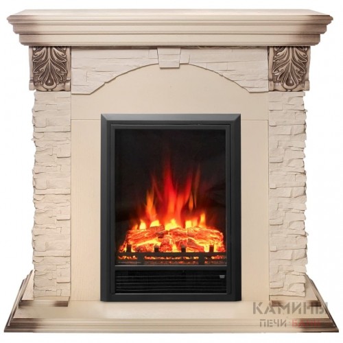 Электрокамин RealFlame Dublin Lux WT с Eugene Электрокамин RealFlame Dublin Lux WT с Eugene