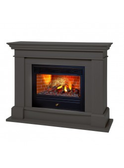 Электрокамин Ontario 26/33 GR с очагом 3D Novara