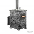  Печь комплект Везувий Легенда Русский пар 18 (505) в облицовке из пироксенита