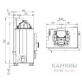 Каминная топка Hoxter ECKA 70/40/38RN Правосторонняя Каминная топка Hoxter ECKA 70/40/38RN Правосторонняя