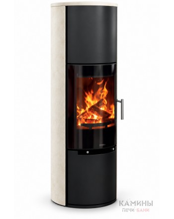 Дровяная печь-камин Ember H2 FG Limestone