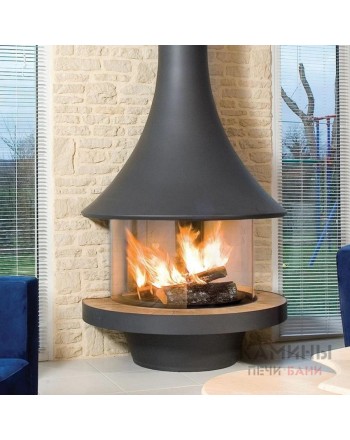 Настенный закрытый камин Eva 992 JC Bordelet 