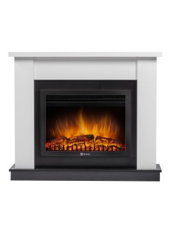 Каминокомплект: Очаг Electrolux EFP/P-2720RLS, портал Canto 25 белый