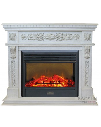 Электрокамин RealFlame Estella 26 WT с MoonBlaze S LUX BL