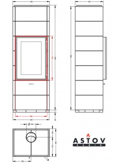 Камин Астов КИВИ ПК 5070 7К