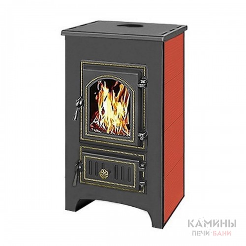 Печь-камин Везувий ПК-01(270) КРАСНЫЙ  Печь-камин Везувий ПК-01(270) КРАСНЫЙ