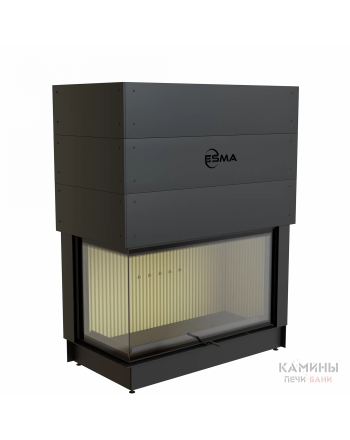Каминная топка ТермоСфера 2С 97(43)/54-UP L