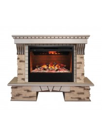 Электрокамин RealFlame Sorento WT с Helios 26 3D