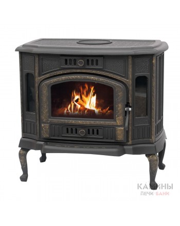 Чугунный печь-камин "Сибирь-10"