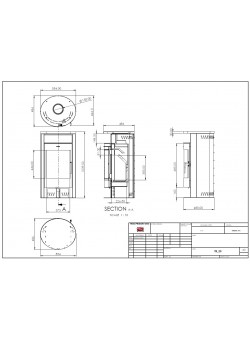 Печь-камин Bella Thalia Toronto