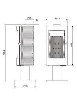 Чугунная печь Invicta Alios