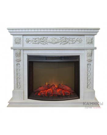 Электрокамин RealFlame Estella 25.5 WT с Evrika 25,5