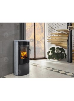 Печь-камин Romotop стальная Laredo 02 камень