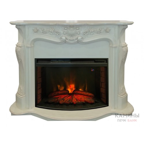 Электрокамин RealFlame Ellada 33 WT с FireSpace 33 SIR Электрокамин RealFlame Ellada 33 WT с FireSpace 33 SIR