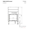 Каминная топка Hoxter HAKA 60/50STh Каминная топка Hoxter HAKA 60/50STh