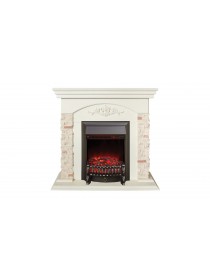 Электрокамин Neapolis WT с очагом Fobos Lux BL