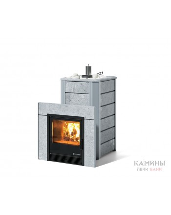 Печь ИзиСтим Ялта 15 К В КАМНЕ
