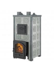 Комплект Эверест "Легкий пар Профи" Талькохлорит, Резная (2 стороны + фасад) S-50 мм