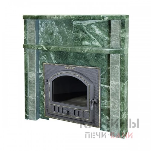 Портал из камня змеевик