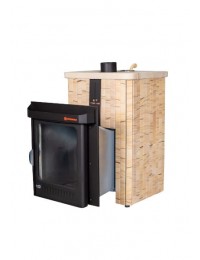 Печь Ферингер Квадра "Окаменевшее дерево" наборный