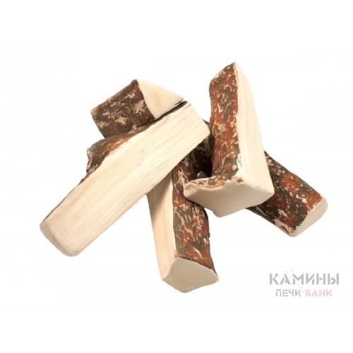 Керамические дрова сосна колотая (ZeFire) - 5 шт Керамические дрова сосна колотая (ZeFire) - 5 шт