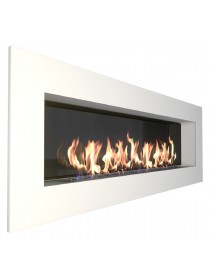 Биокамин Elliot 1800 белый со стемалитом (Zefire)