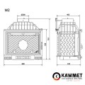 Каминная топка KAWMET W2 - 14,4 kW Каминная топка KAWMET W2 - 14,4 kW