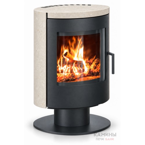 Дровяная печь-камин Ember D16 Limestone