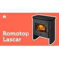Печь-камин Romotop LASCAR плита из керамики