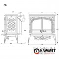 Чугунная печь KAWMET Premium S8 (13,9 кВт) Чугунная печь KAWMET Premium S8 (13,9 кВт)