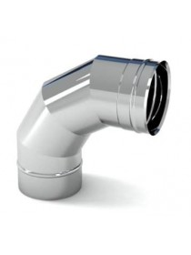 Отвод дымохода 90°