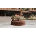 Уличный очаг Traforart Iconic Medium из стали Corten Уличный очаг Traforart Iconic Medium из стали Corten
