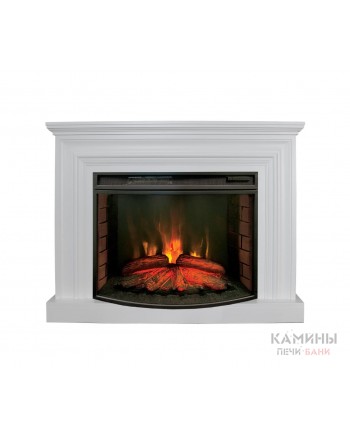 Электрокамин RealFlame WESTON 33 WT c FireSpace 33 S IR