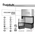 Каминная топка Hajduk Volcano 2LARh