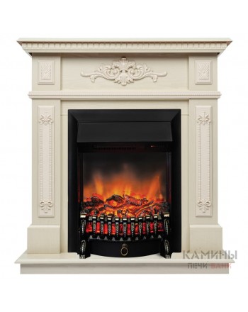 Электрокамин Lilian WT с Fobos Lux BL RC