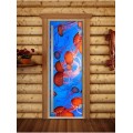 Дверь Doorwood Престиж Фотопечать для бани сатин 8 мм