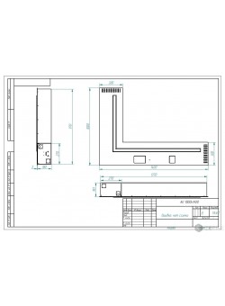 Автоматический биокамин ZeFire М 1000X1400 угловой (ZeFire)