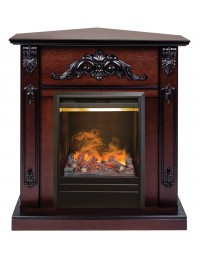 Электрокамин Anita corner AO c очагом 3D Oregan