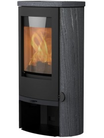 Печь-камин Lotus Jubilee 25 Indian Night without wood storage compartment door