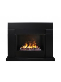 Электрокамин RealFlame Lindelse 26 BL 3D Cassette 630 + Black вставка