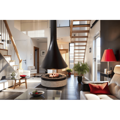 Камин AVES 10 ВЕНЕЦИЯ без стекла - островной