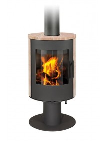Печь-камин Romotop стальная Evora T07 камень