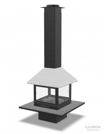 Дровяной камин Traforart Vulcano Central Enclosure